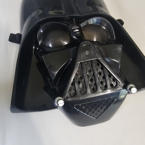 Star Wars Darth Vader Halloween Costume Kids Size Elastic Headband Hard Plastic‎ - Picture 3 of 10